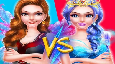 Pro Fairy Princess Dress Up VS Witch Makeup